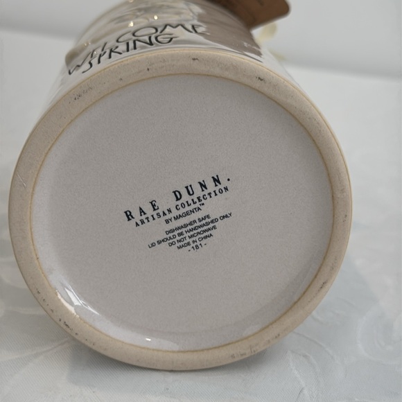 Rae Dunn Spring Small Canister. - Picture 4 of 9